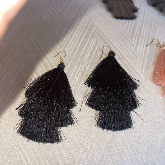 Tassel Earrings Cool Earrings Dangle Earrings - Picture 3 of 12